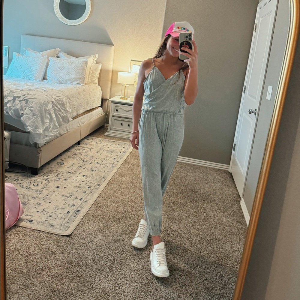 Grey jumpsuit